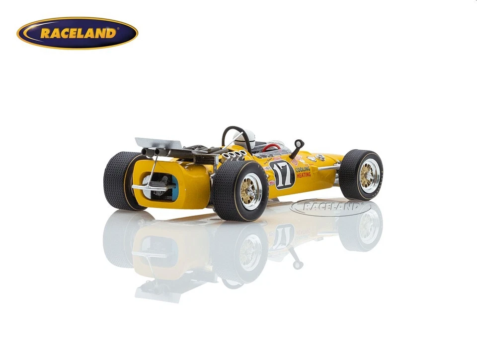 Vollstedt 67 Ford V8 Bryant Heating Indy Riverside 1967 Follmer Spark 1:43 S5770 - Bild 2 von 4