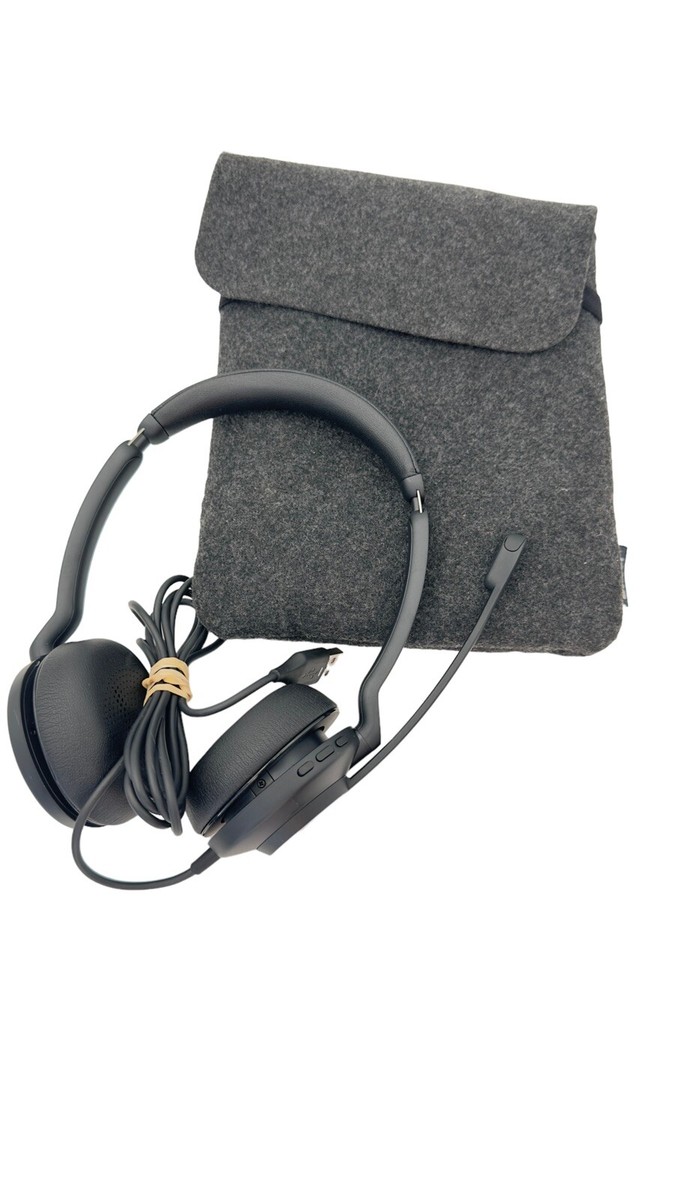 Jabra Evolve 30 II Corded PC Headset 3.5mm Jack Dual-Ear 03-02608