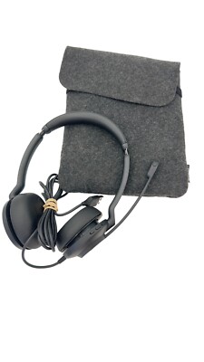 Jabra Evolve 30 II Corded PC Headset 3.5mm Jack Dual-Ear 03-02608
