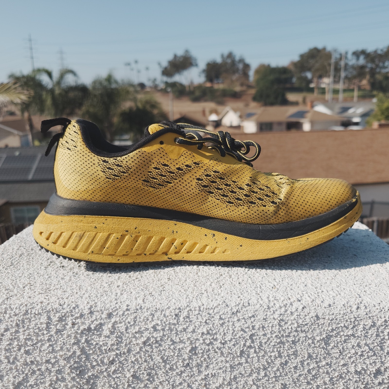 Keen Wk400 Sneaker da Passeggio Giallo Nero Uomo Taglia 8 1027483 Sneakers