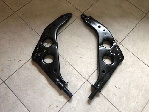 MINI ONE COOPER COOPER S 01-06 TWO FRONT LOWER WISHBONE SUSPENSION ARMS ...