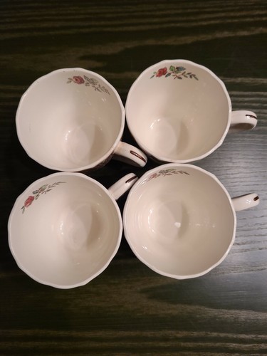 Copeland Spode " AVIARY" Set Of 4 Tea / Coffee Cups - Picture 10 of 12