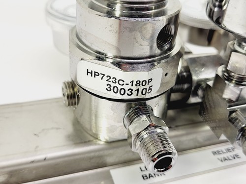 VWR SG-900 (82023-750) Semiautomatic Switchover Lever Manifold Gas Regulator - Picture 11 of 24