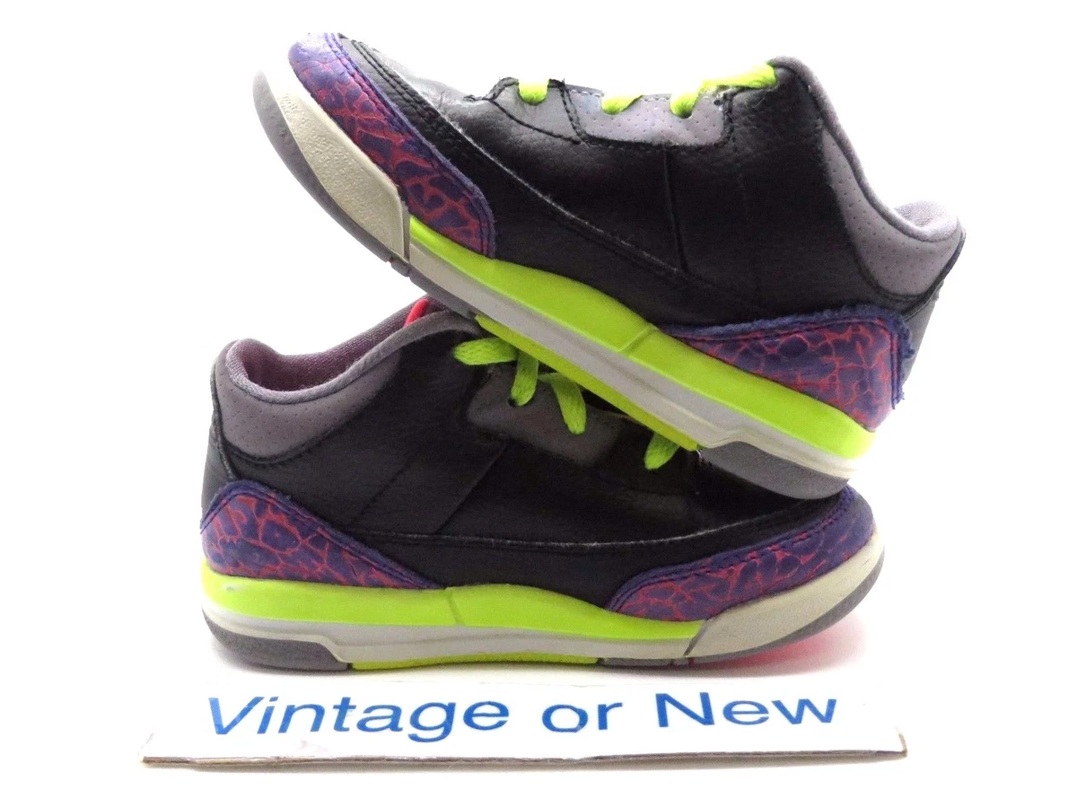 Jordan top 3 neon