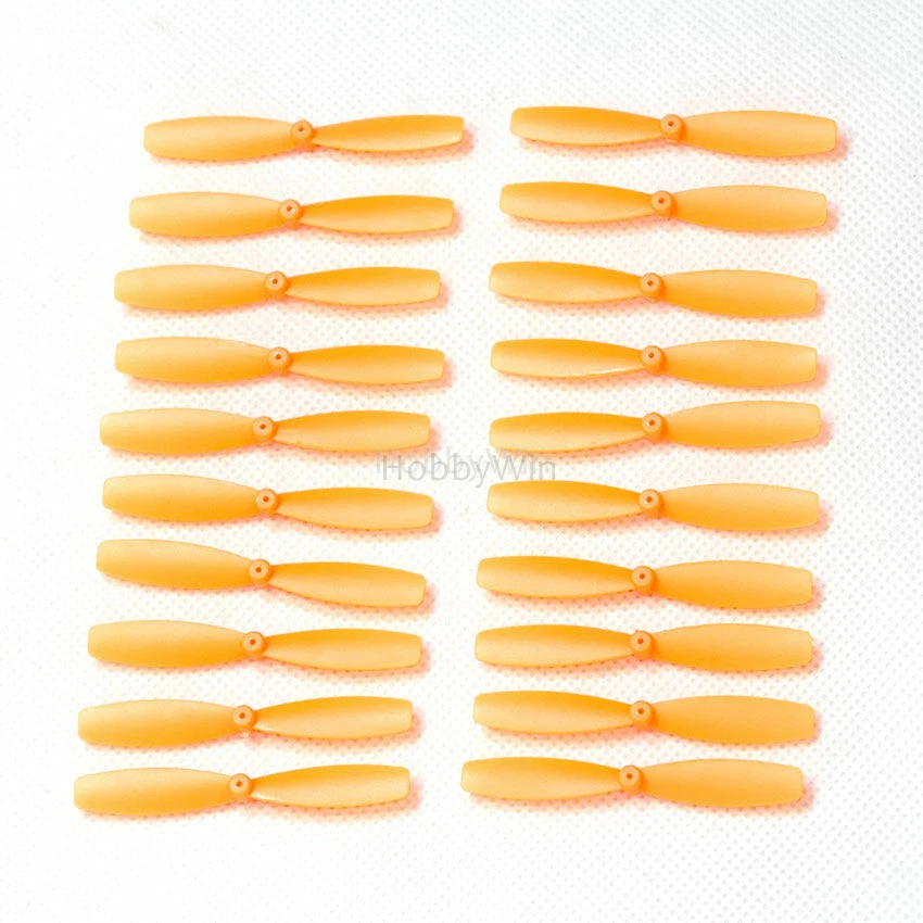 55mm Propeller Orange CW CCW 10 pairs for RC Racing Drone Quadcopter Multirotor - Image 3 of 4