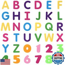 BXI 36 Pcs Alphabets Numbers and Letters Felt Board Story Pieces Set for Todd