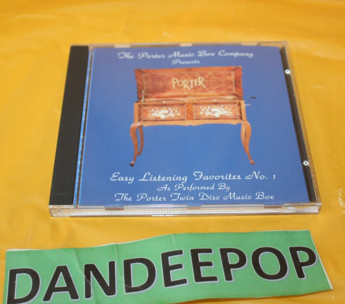 The Porter Music Box Company Easy Listening Favorites No. 1 Music Cd eBay