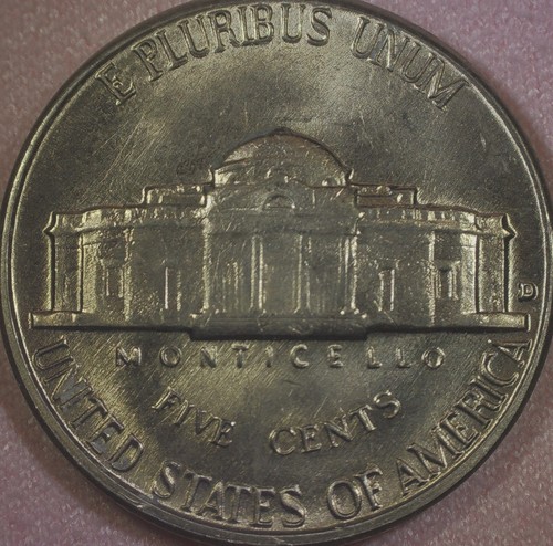 1959 d/d Jefferson Nickel / BU / WRPM-005 🔬 CLOSE-UP’s Provided. RARE RPM ! - Picture 2 of 5