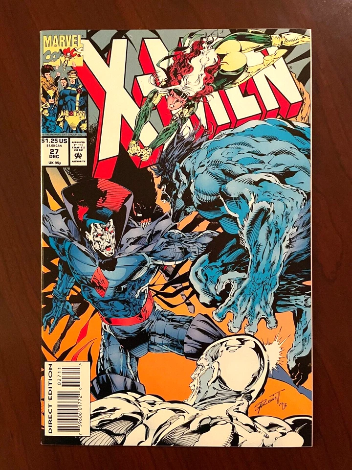 X-Men #27 #30 #31 (Marvel 1993) Wedding Jean Grey 1st Threnody w/ Cards 9.4 NM - Image 2 of 4