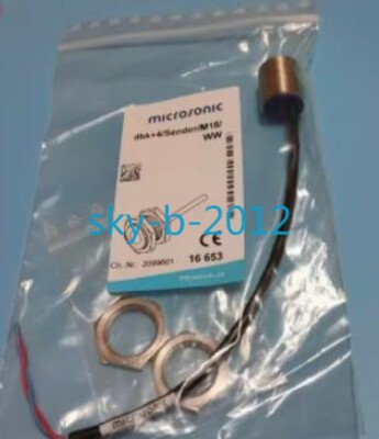 1 PCS NEW Microsonic dbk+4/Sender/M18/WW ultrasonic transmitter