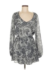 Show Me Your Mumu Women Gray Casual Dress M
