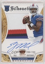 2013 Panini Crown Royale Silhouettes Auto 280/299 EJ Manuel #209 Auto 7eo