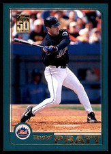 Todd Pratt 2001 Topps #23 New York Mets MLB READ FREE SHIPPING AutographDen