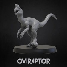 Oviraptor - Dinosaurs Set 1 - 3D IP Studios - Terrain Wargaming D D DnD 28mm 32m