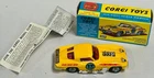 Vintage Corgi 337 Chevrolet Corvette Sting Ray Toy Model Car W/Box (P)