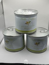 THREE - Bella Perfetta WAX 14oz ZINC OXIDE- VANILLA - Sealed Dented NO LID