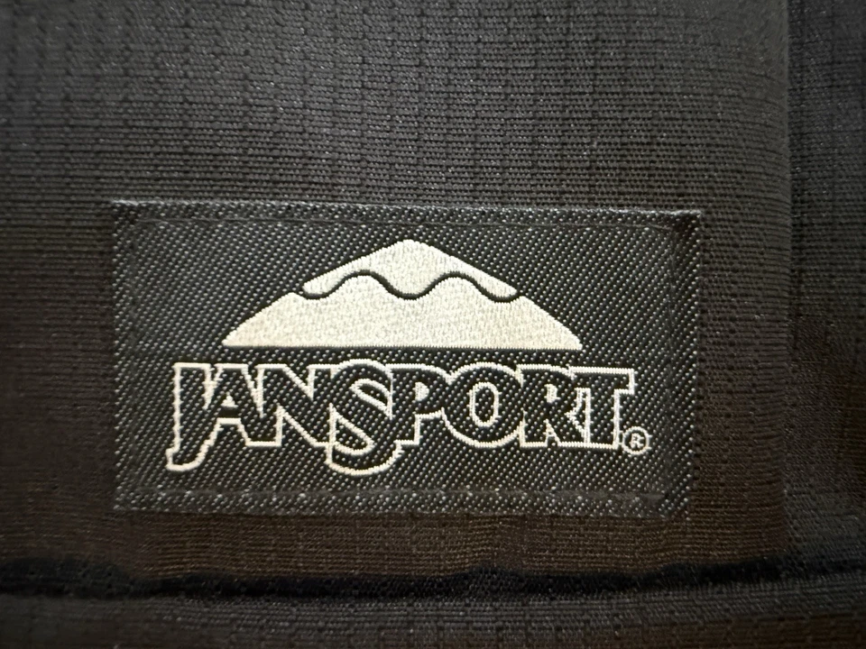 JanSport Backpack Black Gnarly Gnapsack 30 Padded Travel Backpack - Image 3 of 4