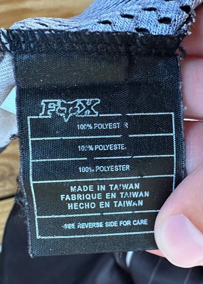 Camiseta Fox Racing Hombre Manga Larga Talla XL Negra Rtr Foto 3 de 4