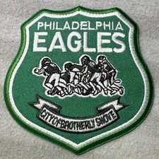 LARGE Philly Eagles PREMIUM Patch Iron On Saquan Barkley  Brotherly Shove