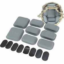 Czarne podkładki żelowe do CP Poduszka na kask Wspinaczka Memory Foam Pads Gel-Pads