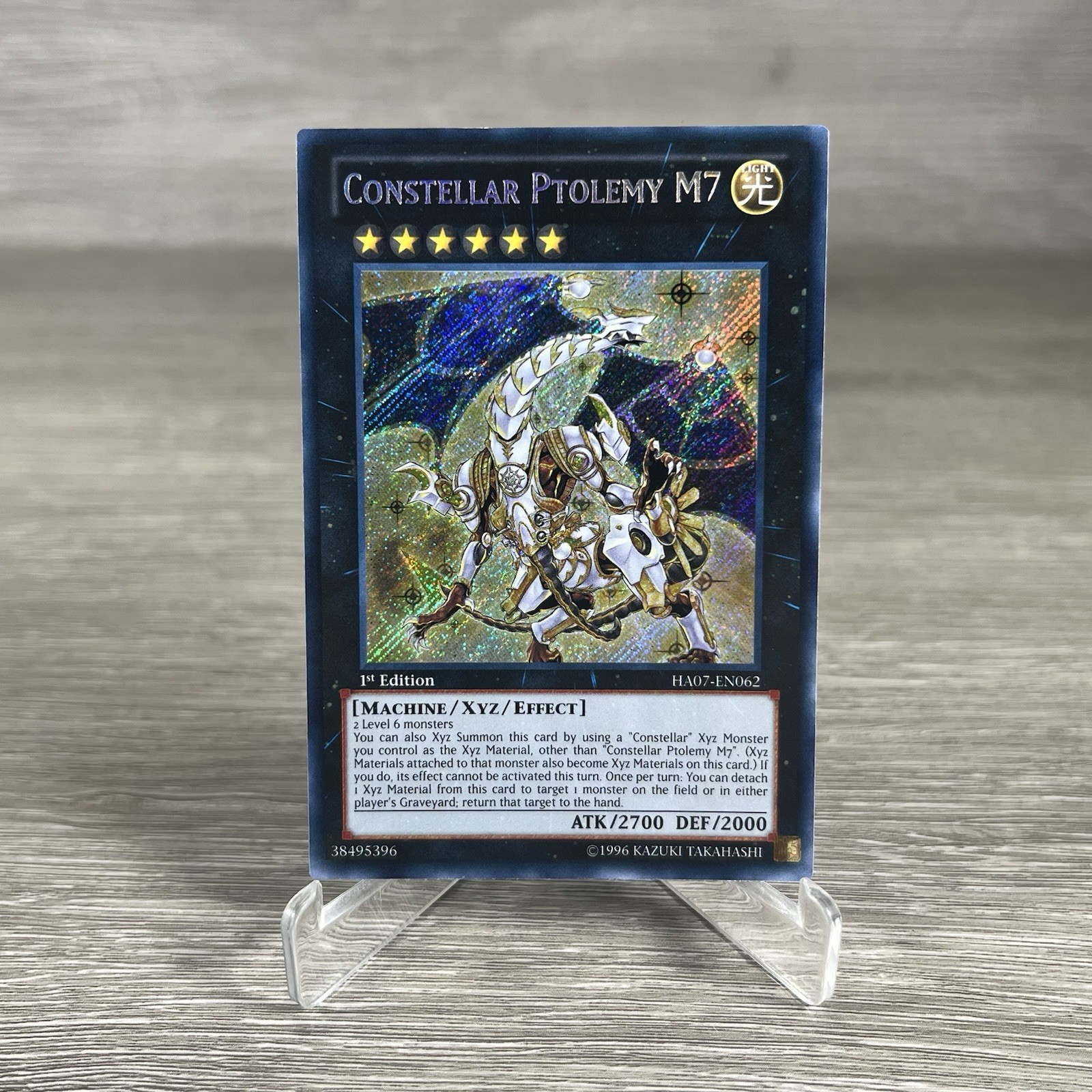 Yugioh-Constellar Ptolemy M7-Secret Rare-1st Edition-HA07 EN062