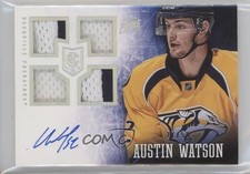 2013-14 Panini Prime Rookie Holo Silver 27/50 Austin Watson #103 Patch Auto 0k70