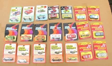 Lot of 21 Vintage Diecast Car 1:64 Road Champs Machines Speed Wheels