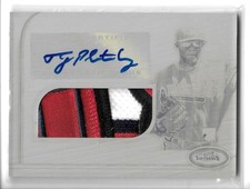 2015 Topps Finest TYLER PASTORNICKY WHITE WHALE JUMBO PATCH AUTO RC #1/1 BRAVES!