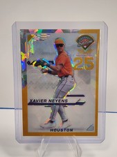 2025 Panini Prospect Edition Xavier Neyens Gold Prizm #/10