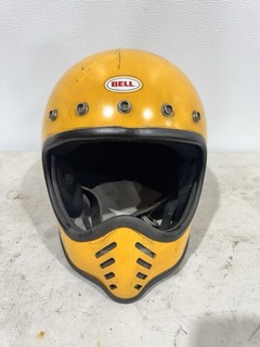 vintage bell helmet Moto 3 Rt Magnum Mchal Simpson Fulmer Mx Ahrma Chopper 7 3/8