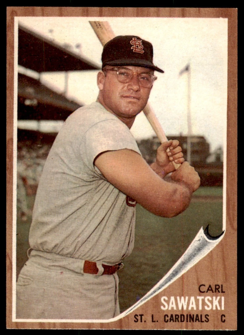 1962 Topps Set Break Carl Sawatski #106 NM-MT or BETTER
