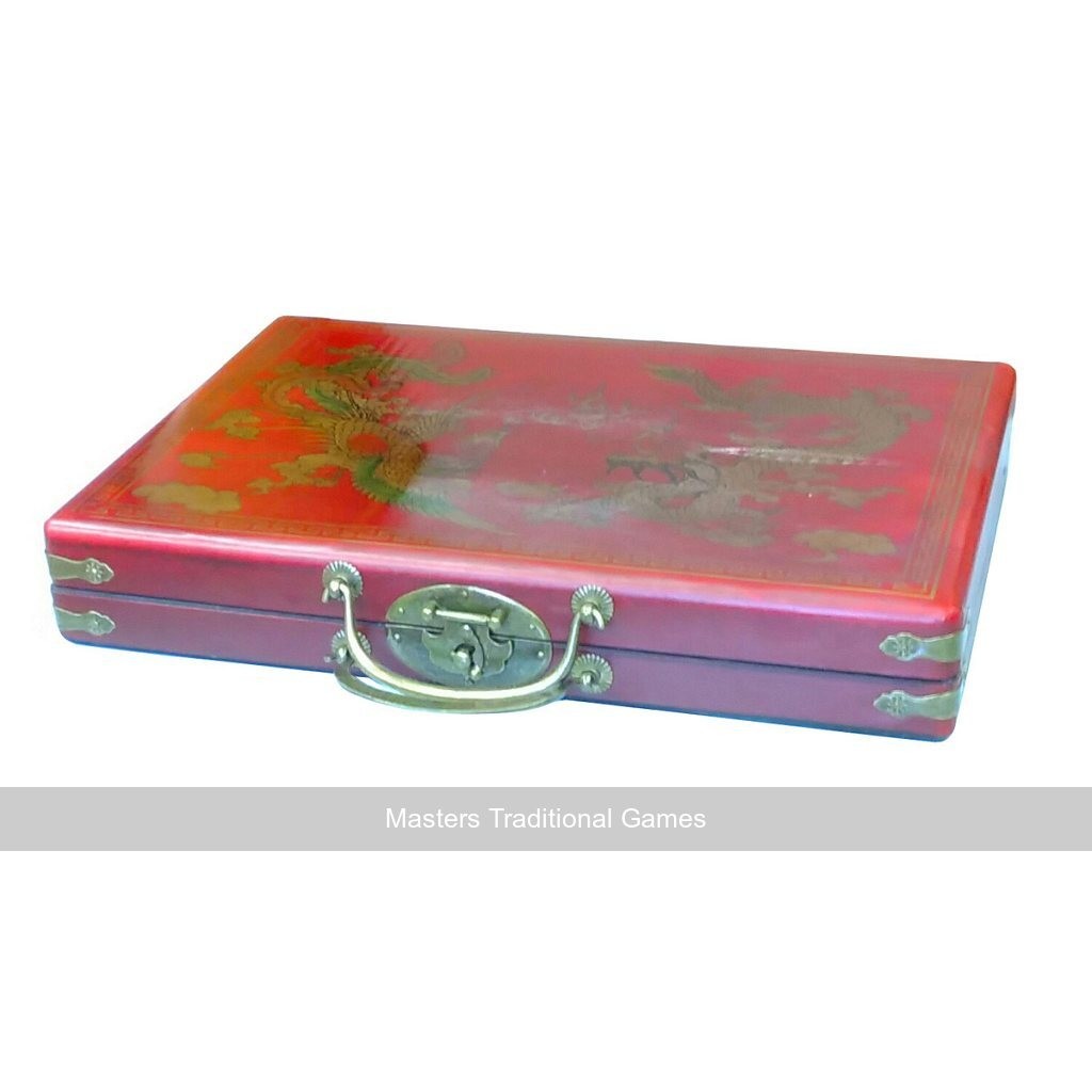 Mah Jong (Mahjong) Set in Leatherette Case (UK)