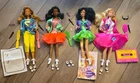Vintage 1987 Barbie & the Sensations Complete Set Barbie Belinda Becky & Bopsy