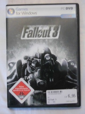 Fallout 3 mit Überlebenshandbuch PC DVD FSK 18 Rabatt!!!