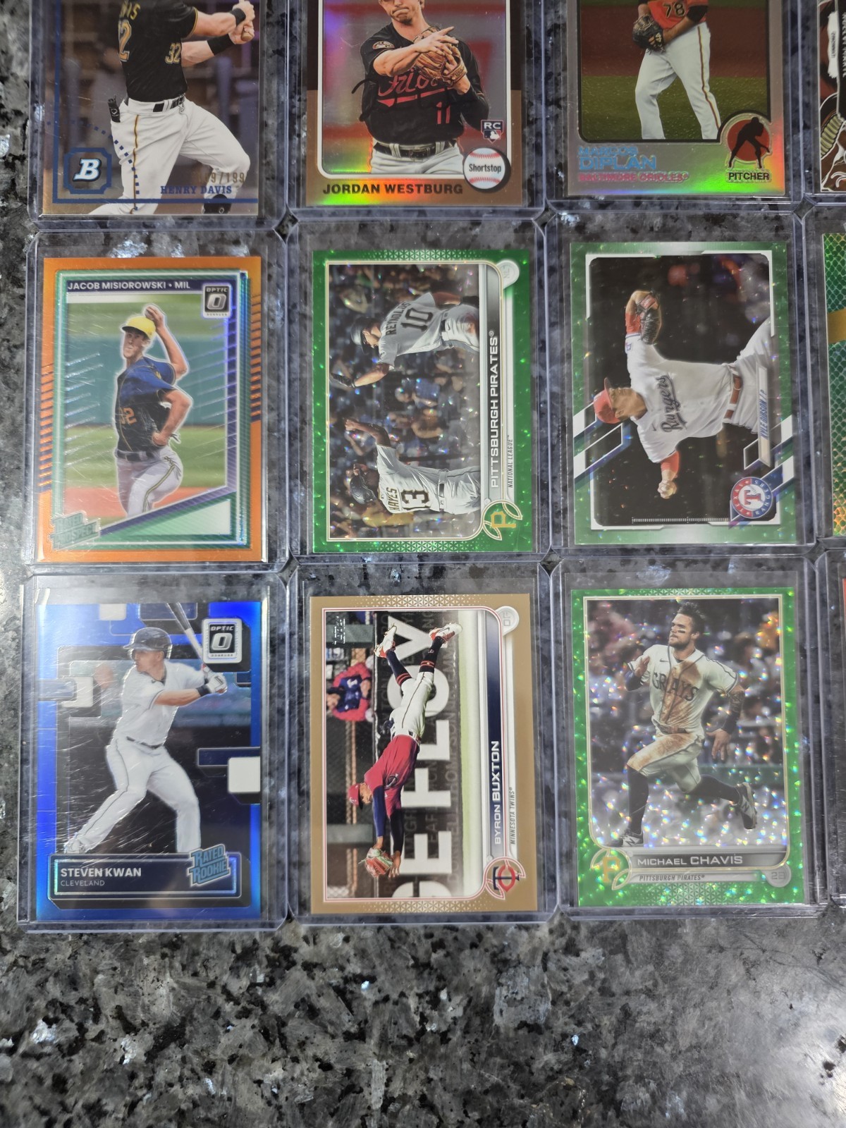 Huge Lot Of Mixed Baseball Autos, Numbered Cards, Relics And Future Stars #2 view 4