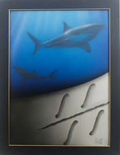 Quadro Kisame Naruto 45x35