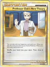 Professor Oak's New Theory–Pokémon TCG HeartGold SoulSilver 101/123 Uncommon MP