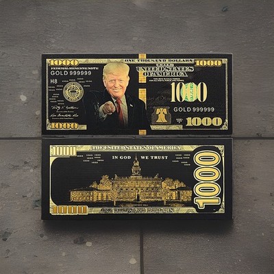 Trump Banknote MINT 24K