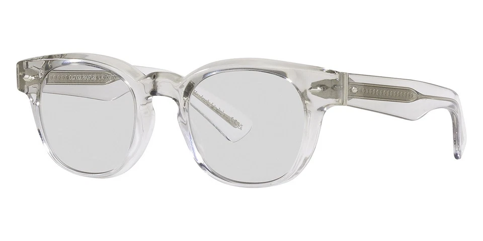 Gafas de sol Oliver Peoples para hombre 49 mm negro diamante cristal gris OV5508U-1752-49