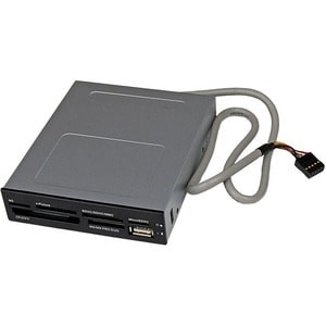 Startech 3,5 Zoll Front Bay 22-in-1 USB 2.0 intern Multi Media Speicherkartenleser