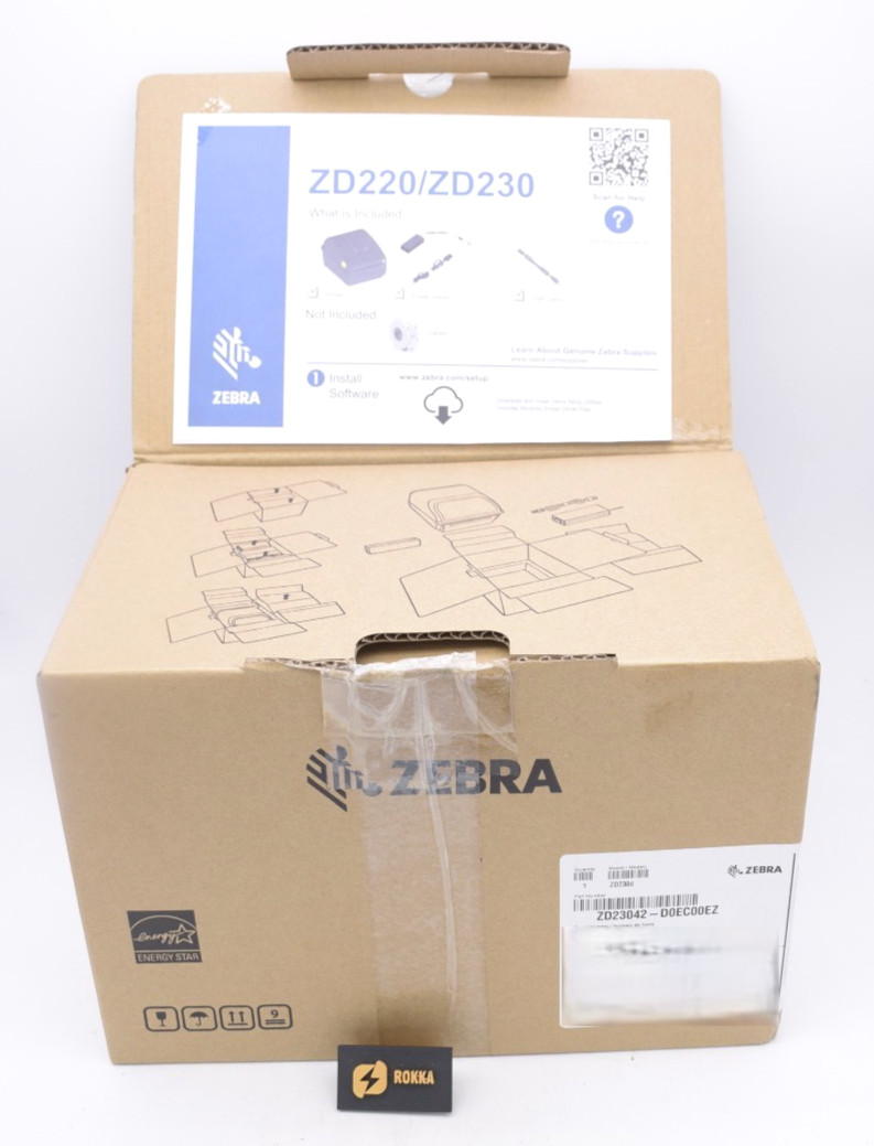 Stampante per etichette Zebra ZD230D termica diretta foto 3