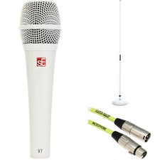 sE Electronics V7 Supercardioid Dynamic Handheld Vocal Microphone with Round