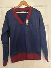 HacTac Navy Sweatshirt Equestrian  New Tagged Size 14