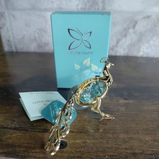 Figure Swarovski Components Crystal Temptations 24 K gold-plated silver-plated