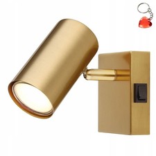 Robby 57911-1go Lampada da soffitto punto Gu10 in metallo oro giallo