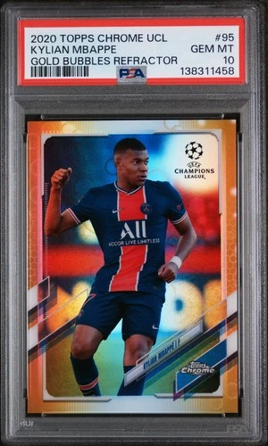 Kylian Mbapp 2020 Topps Chrome Kylian Mbapp Refractor