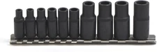 10-Piece Tap Holders Set 1/4"Dr 3/8"Dr Tap Socket Set Magnetic