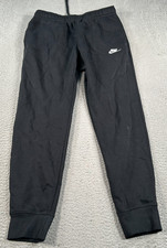 Nike Sportswear Club Fleece Jogger Pants Mens S Black BV2671  010 Sweatpants NWT