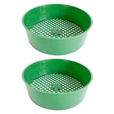 Garden Soil Sifter Bucket Screen Gardening Sifting Equipment Rock Dirt Separator