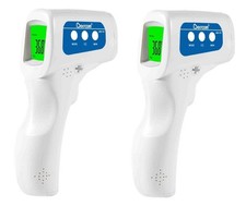 Berrcom Medical Grade No-Contact Infrared Forehead Thermometer with FDA and C...